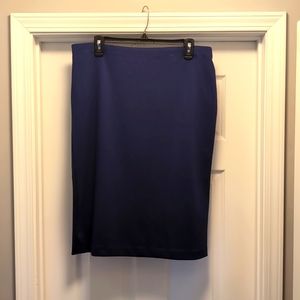 Navy blue skirt size L